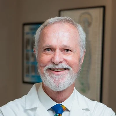 Ward Peterson smiling